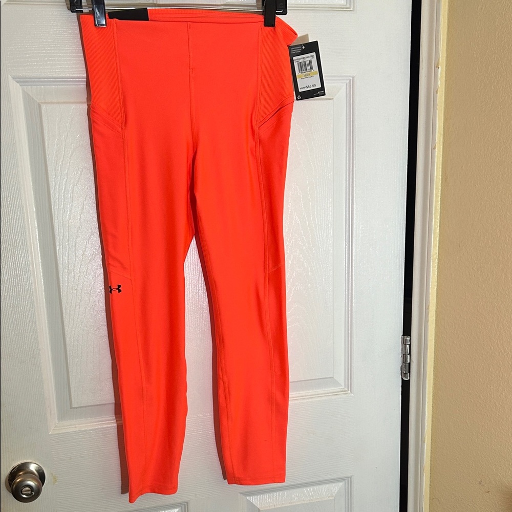 Under Armour Vibrant Orange Athletic Leggings